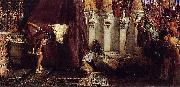 Sir Lawrence Alma-Tadema,OM.RA,RWS Ave, Caesar, Saturnalia oil on canvas